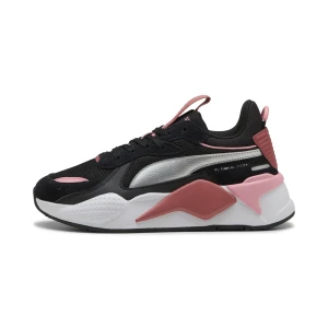 PUMA Młodzieżowe sneakersy RS-X Metaliczny, Buty, Czarny,