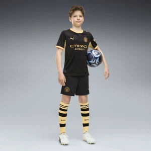 PUMA MÅ‚odzieÅ¼owe szorty Manchester City 26 / 27, OdzieÅ¼, Czarny