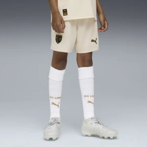 PUMA Młodzieżowe szorty RC Lens 25/26, Odzież, Biały,