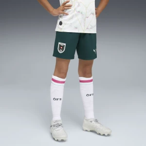 PUMA Młodzieżowe szorty reprezentacji Austrii 2026, Odzież, Zielony,
