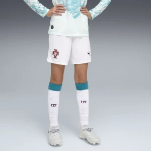 PUMA Młodzieżowe szorty reprezentacji Portugalii 2026, Odzież, Biały,