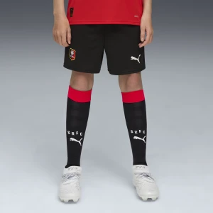 PUMA Młodzieżowe szorty Stade Rennais FC 25/26, Odzież, Czarny,