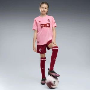 PUMA Młodzieżowe szorty Valencia CF 26/27, Odzież, Czerwony