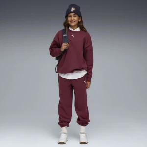 PUMA Młodzieżówy dres oversize Loungewear, Odzież, Czerwony,