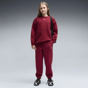 PUMA Młodzieżówy dres oversize Loungewear, Odzież, Czerwony