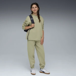 PUMA Młodzieżówy dres oversize Loungewear, Odzież, Zielony,