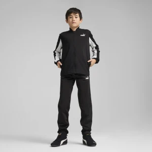 PUMA Młodzieżowy dres Poly Baseball, Odzież, Czarny,
