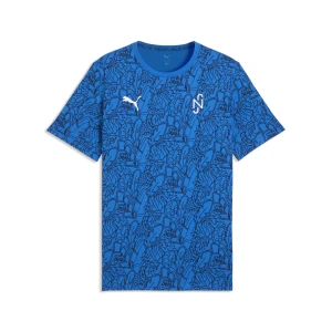 PUMA Neymar Jr Męska koszulka Brazil Passion Printed, Akcesoria, Niebieski,