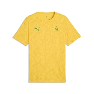 PUMA Neymar Jr Męska koszulka Brazil Passion Printed, Akcesoria, Żółty,