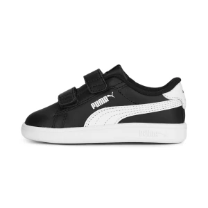 PUMA Niemowlęce skórzane sneakersy Smash 3.0 V, Buty, Czarny,