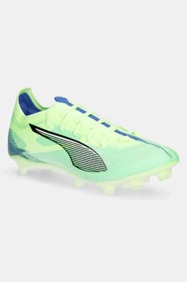 Puma obuwie piłkarskie korki Ultra 5 Match kolor zielony 107687