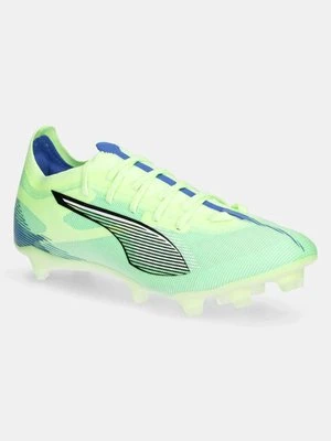 Puma obuwie piłkarskie korki Ultra 5 Match kolor zielony 107687