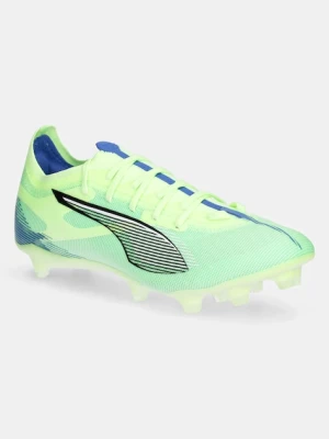 Puma obuwie piłkarskie korki Ultra 5 Match kolor zielony 107687