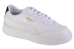 Puma Oslo Maja W 374864-01, Damskie, Białe, buty sneakers, skóra licowa, rozmiar: 44