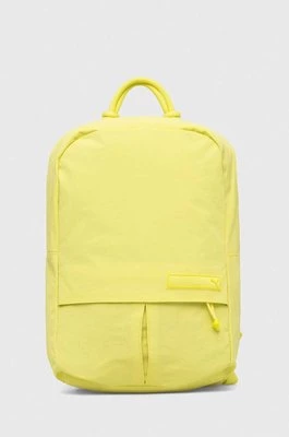 Puma plecak damski kolor żółty duży gładki 90394