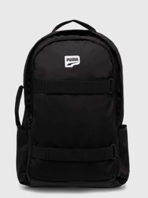 Puma plecak Downtown Backpack kolor czarny duży gładki 902550