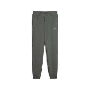PUMA Podwyższone spodnie dresowe z grafiką męskie, Odzież, Szary,