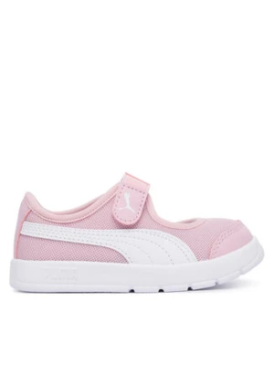 Puma Półbuty Courtflex v3 Lina V Inf 400579 02 Różowy