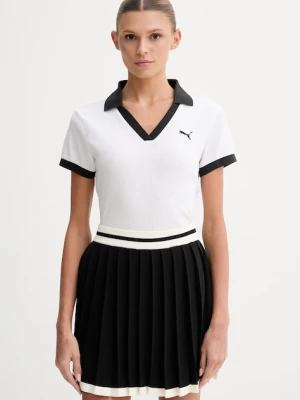Puma polo damskie bawełniane Wardrobe Essential Polo