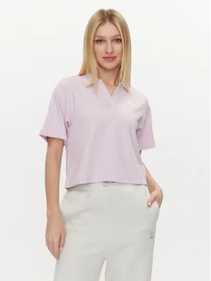 Puma Polo HER 677884 Fioletowy Relaxed Fit