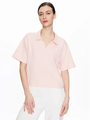 Puma Polo Herpol 673108 Różowy Relaxed Fit