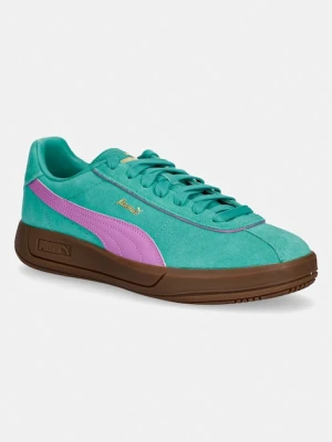 Puma Puma Club Klassika SD sneakersy damskie zamszowe turkusowy