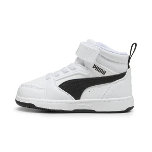 PUMA Rebound V6 Mid Toddlers' Sneakers, Buty, Biały,