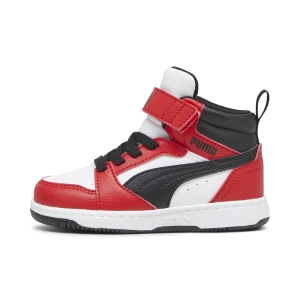 PUMA Rebound V6 Mid Toddlers' Sneakers, Buty, Biały,
