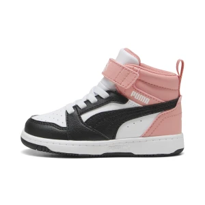 PUMA Rebound V6 Mid Toddlers' Sneakers, Buty, Biały,