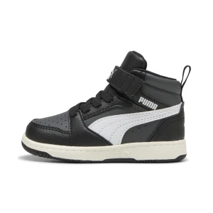 PUMA Rebound V6 Mid Toddlers' Sneakers, Buty, Czarny,