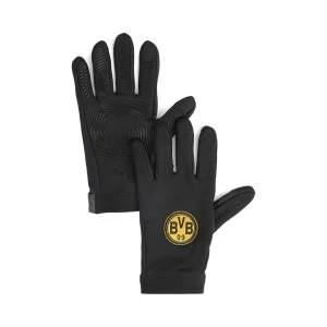 PUMA Rękawice zawodnika z pola Borussia Dortmund, Akcesoria, Czarny,