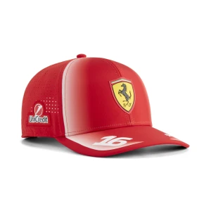 PUMA Replika czapki z daszkiem Scuderia Ferrari Leclerc, Akcesoria, Czerwony,