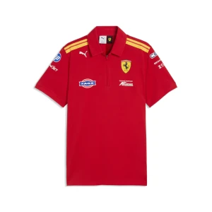 PUMA Replika koszulki polo unisex Ferrari HYPERCAR, Akcesoria, Czerwony,