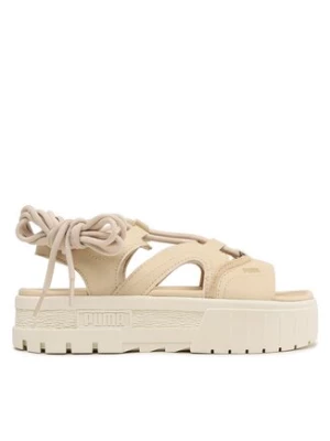 Puma Sandały Mayze Sandal Laces 388950 01 Beżowy