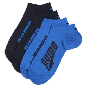 PUMA Skarpetki do sneakersów unisex (2 pary), Akcesoria, Niebieski