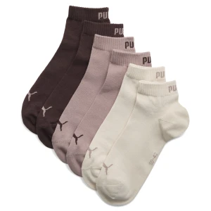 PUMA Skarpety do kostek unisex (3 pary), Odzież, Beżowy,