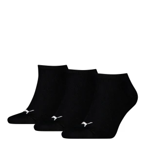 PUMA Skarpety do sneakersów unisex (3 pary), Odzież, Czarny