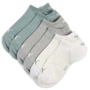 PUMA Skarpety do sneakersów unisex (3 pary), Odzież, Zielony,