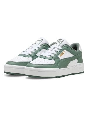 Puma Skórzane sneakersy "CA Pro Classic" w kolorze zielono-białym rozmiar: 44,5