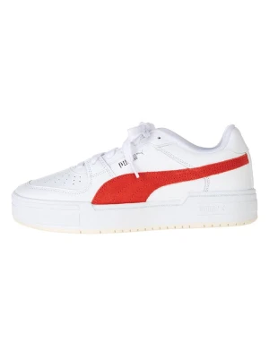 Puma Skórzane sneakersy "Ca Pro Suede" w kolorze biało-czerwonym rozmiar: 43