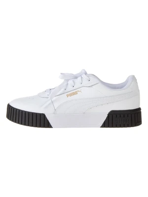 Puma Skórzane sneakersy "Carina 2.0" w kolorze biało-czarnym rozmiar: 40