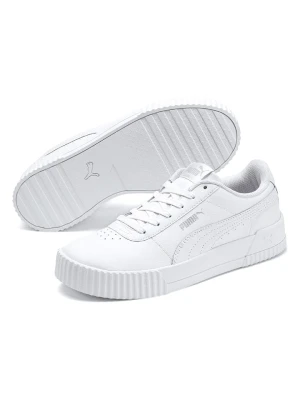 Puma Skórzane sneakersy "Carina" w kolorze białym rozmiar: 42