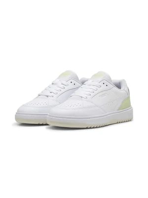 Puma Skórzane sneakersy "Doublecourt Summer" w kolorze białym rozmiar: 37,5