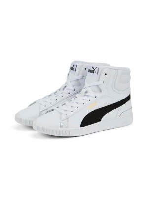 Puma Skórzane sneakersy "Vikky v3" w kolorze biało-czerwonym rozmiar: 37,5