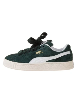 Puma Skórzane sneakersy w kolorze zielono-białym rozmiar: 36