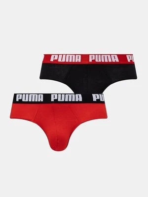 Puma slipy 2-pack męskie kolor czerwony 938322