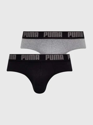 Zdjęcie produktu Puma slipy 2-pack męskie kolor szary 938322