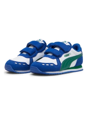 Puma Sneakersy "Cabana Racer SL 20 V Inf" w kolorze niebiesko-biało-zielonym rozmiar: 21