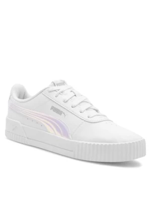 Puma Sneakersy Carina Holo Jr 38374101 Biały Biały