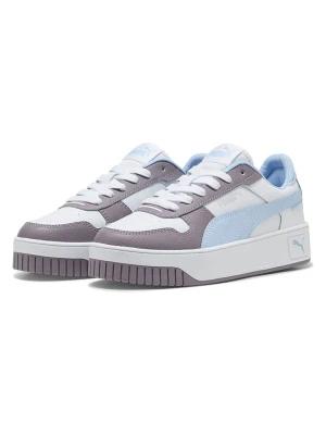 Puma Sneakersy "Carina Street" w kolorze biało-fioletowym rozmiar: 38, 5